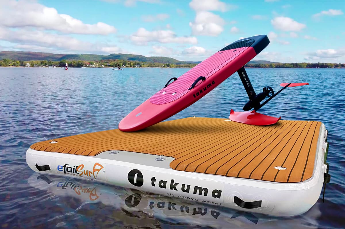 eFoilSurf® Inflatable Docks & Pontoons