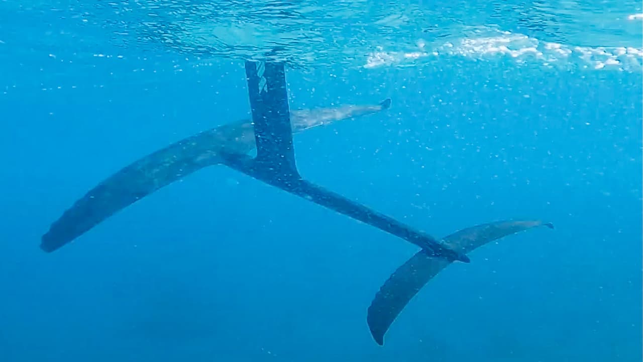 Voler au-dessus de l'eau avec le designer du Kujira® Foil Laurent Borgna